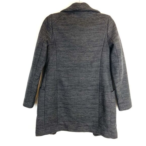 Aritzia Wilfred Cocoon Coat Jacket Women's XXS Gray Wool Blend  EUC - Picture 3 of 7